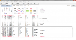 算命学命式ソフト｜算命学基本命式