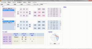 算命学命式ソフト｜算命相性計算